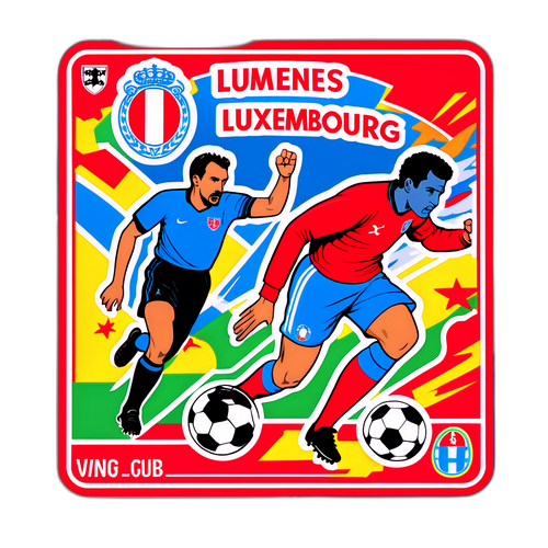 Stiker Sejarah Bola Sepak Luxembourg