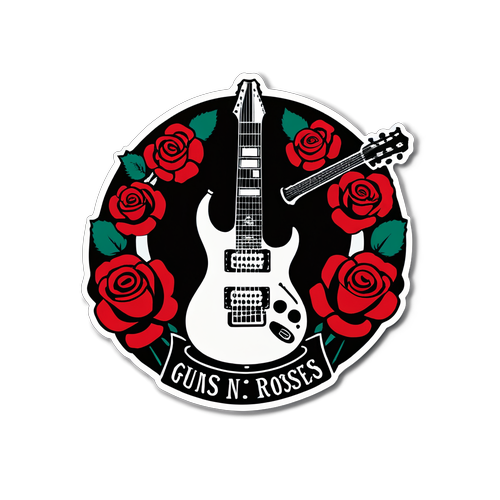 Guns N' Roses Tampere - Konsertti Sticker