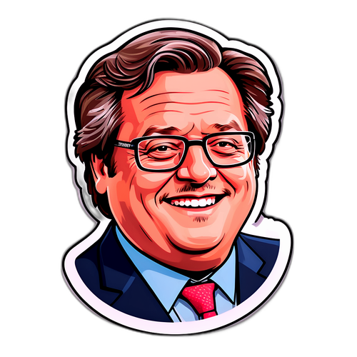 Marc Coucke met een knipoog