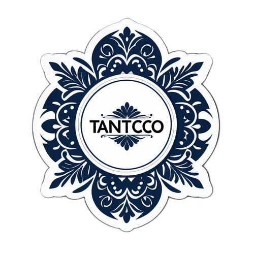 Chic na Sticker na Inspirado ng Tantoco