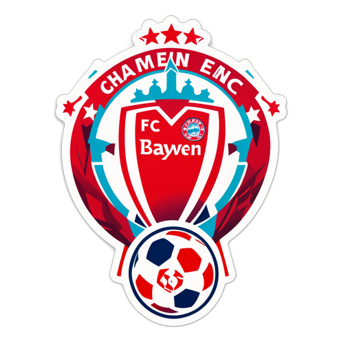 Sticker dinamic pentru FC Bayern München