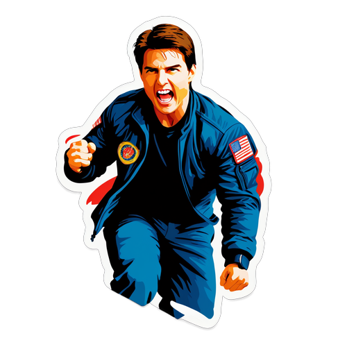 Actionklipp av Tom Cruise