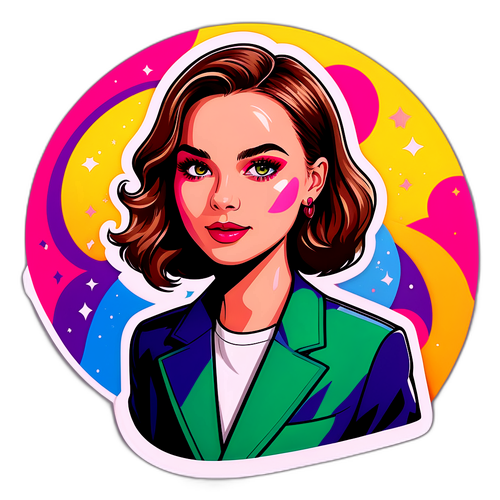 מדבקה אופנתית לטיילור מלצ'וב