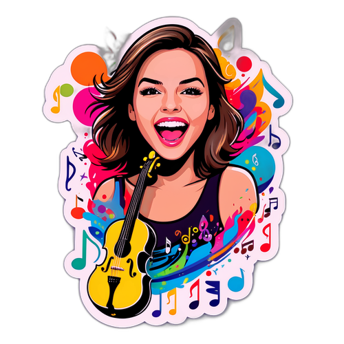 Adesivo Giocoso di Alessandra Amoroso