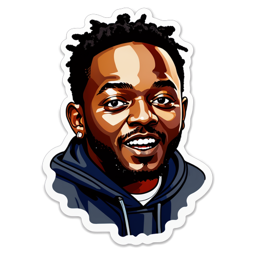 Create un sticker cu Kendrick Lamar