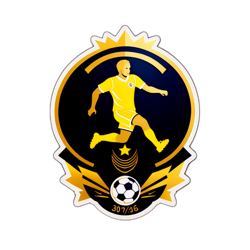 2025 Altın Çocuk Ödülü Temalı Futbolcu Sticker'ı