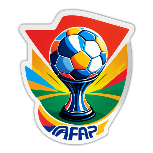 Logo AFF Cup với nền bóng đá