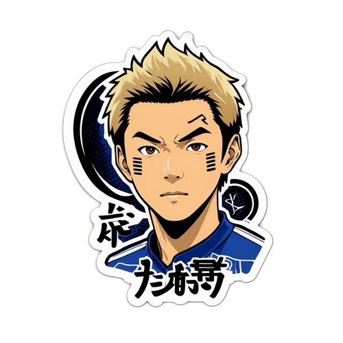 選手 岡本圭介 ステッカー
