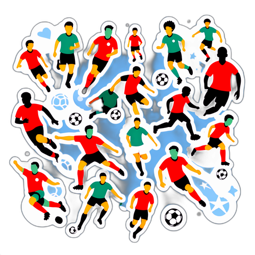 Sticker thể hiện tình yêu với thể thao