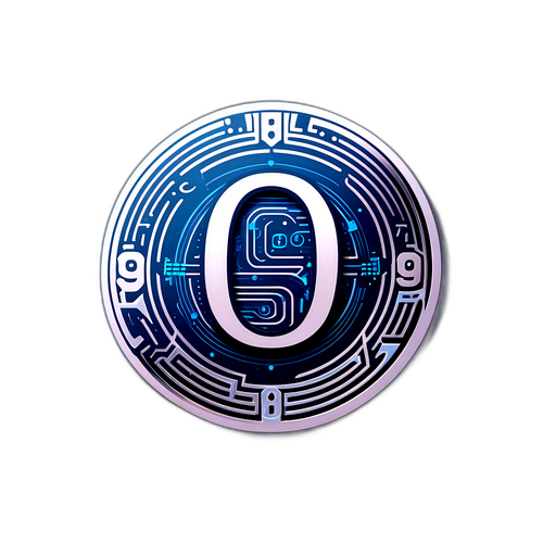科技風格貼紙