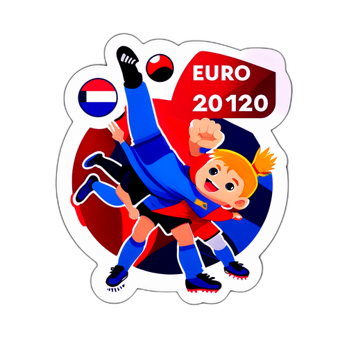 EURO 2025 hetki intohimoisessa yleisössä
