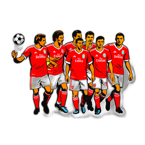 สติกเกอร์ฟุตบอลระหว่างเบนฟิก้าและอัลเวอร์ก้า