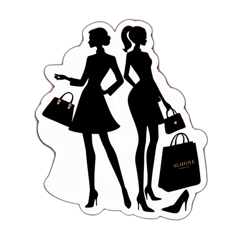 Elegant silhuet af Caroline Fleming