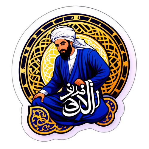 אל-נאסר עם עיטורים ערביים