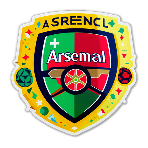 Stiker Arsenal dengan Elemen Sporting CP