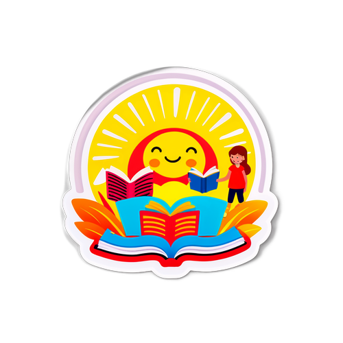 स्कूल की छुट्टियों के लिए स्टिकर