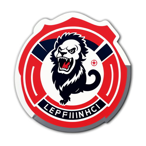 Desain Stiker Modern untuk Leipzig