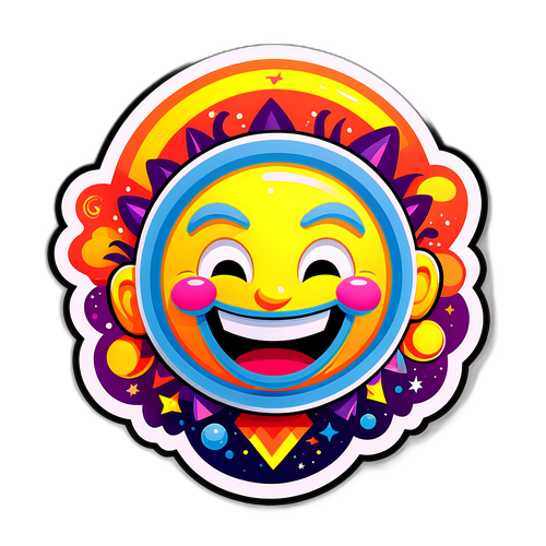 Ece Erken Enerjisini Yansıtan Eğlenceli ve Pozitif Sticker Tasarımı