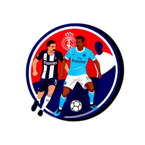 Hình ảnh căng thẳng trong trận đấu PSG vs Marseille