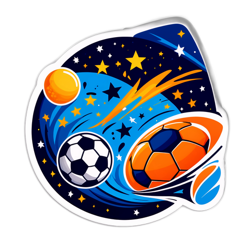 Representación abstracta de un partido de fútbol