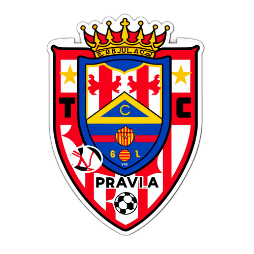 Sticker para sa Labanan ng Slavia Praha at Barcelona