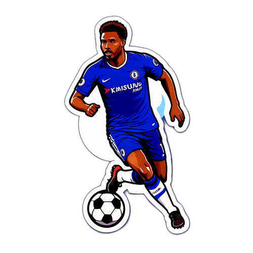 Dynamic Sticker ng Manlalaro ng Chelsea FC