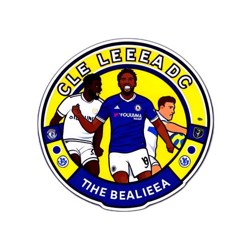 利茲聯對車路士比賽自訂貼紙