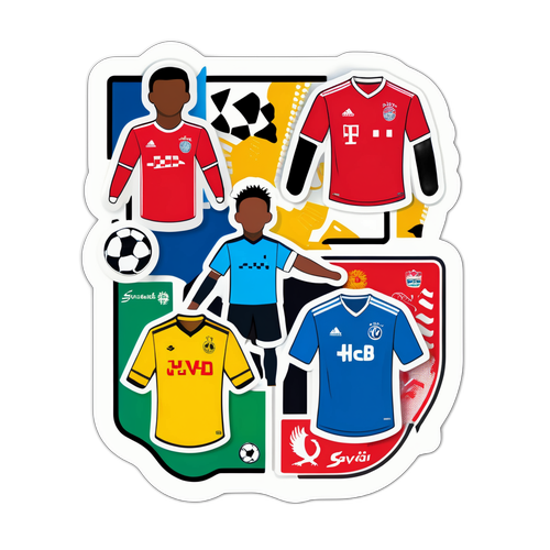 Bundesliga Samolepka