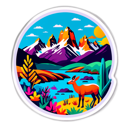 Patagonische Landschaftsfeier