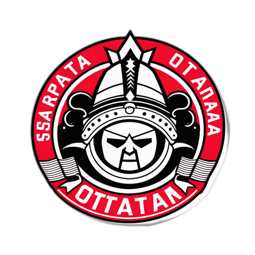 Diseño de sticker que recuerda la historia de Sparta Rotterdam
