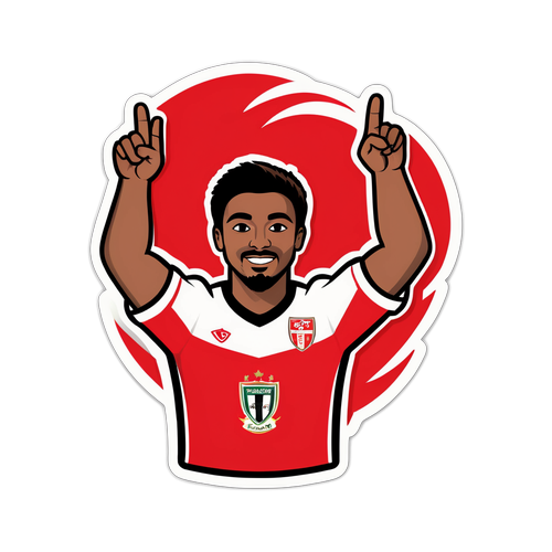 สติกเกอร์ต้อนรับแฟนบอลสปอร์ติ้ง บราก้า