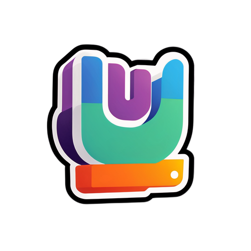 ทำสติ๊กเกอร์ที่มีโลโก้ของ Xiaomi กับสัญลักษณ์เทคโนโลยีใหม่ๆ