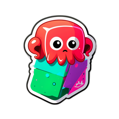 章魚遊戲貼紙