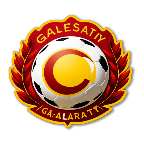 Galatasaray Logosu ve Futbol Topu