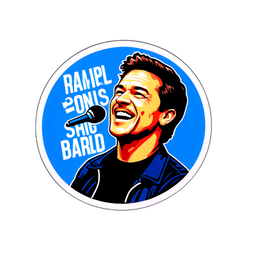 T-paita, jossa on Brad Arnoldin ikoni ja hänen tunnetuimmat laulunsanat