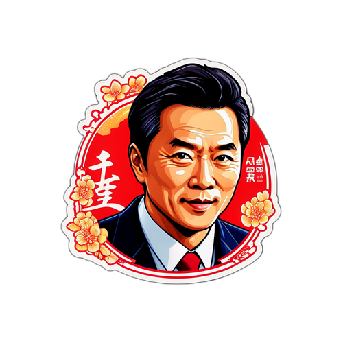 尊敬金玉生的贴纸设计