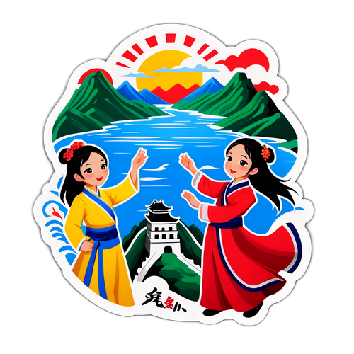 山水情深：湘女与长城