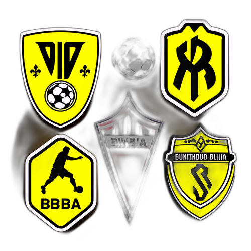 Sticker med Borussia Dortmund og Athletic Bilbao