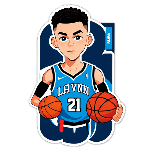 Minimalistang Disenyo ng Jersey ni Zach LaVine