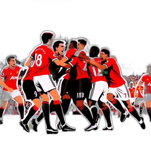 Epic Soccer Scene ng Manchester United vs Newcastle