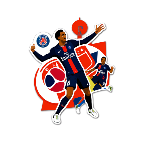 Le Match PSG-Lille: Découvrez le Sticker Dynamique Qui Fait Vibrer les Fans!