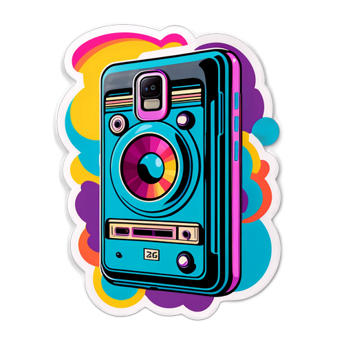 Stiker Retro Keren untuk Samsung Galaxy S26 Ultra