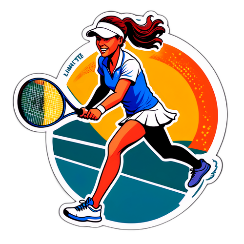 Magda Linette na Nagtatampok ng Enerhiya