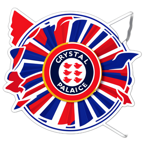 크리스탈 팰리스를 응원하는 팬들 스티커