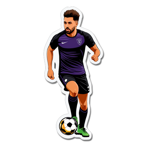 George Baldock in Actie: Ontdek de Sportieve Magie met Deze Unieke Sticker!