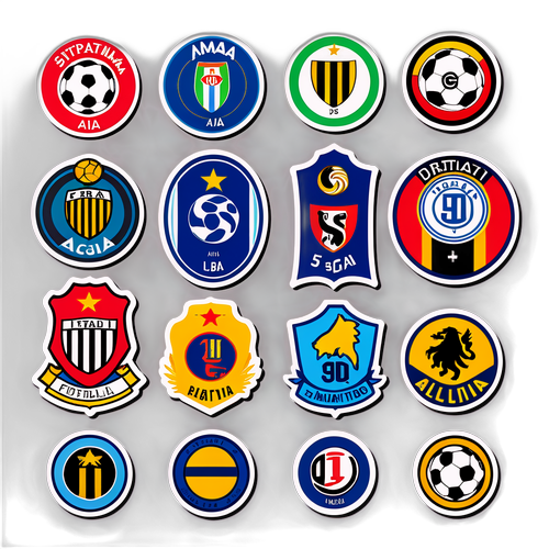 สติ๊กเกอร์ประวัติศาสตร์ฟุตบอลในเซเรียอา