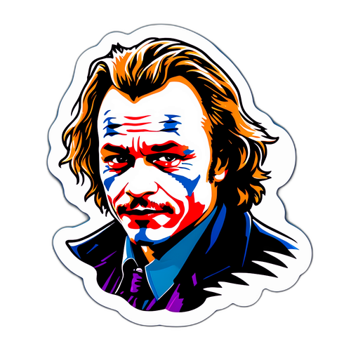 Design samolepky s Heath Ledgerem