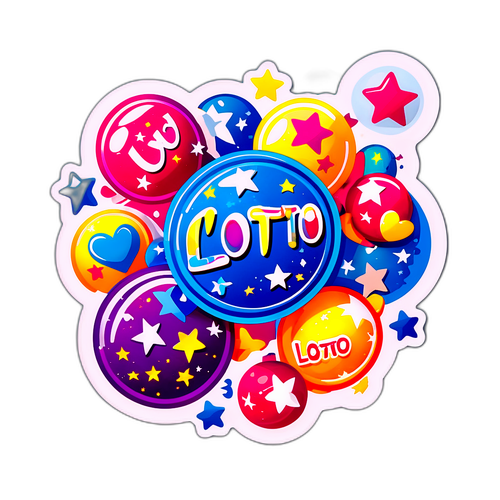קוטי - מדבקת לוטו צבעונית