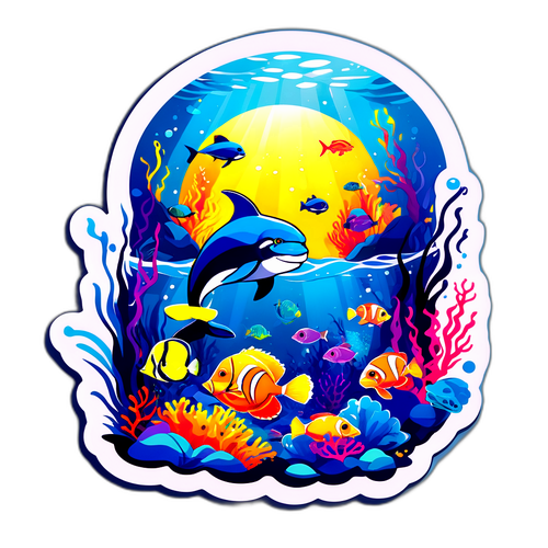 Underwater Paradise Klistermærke