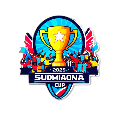 Sticker de la Copa Sudamericana 2025